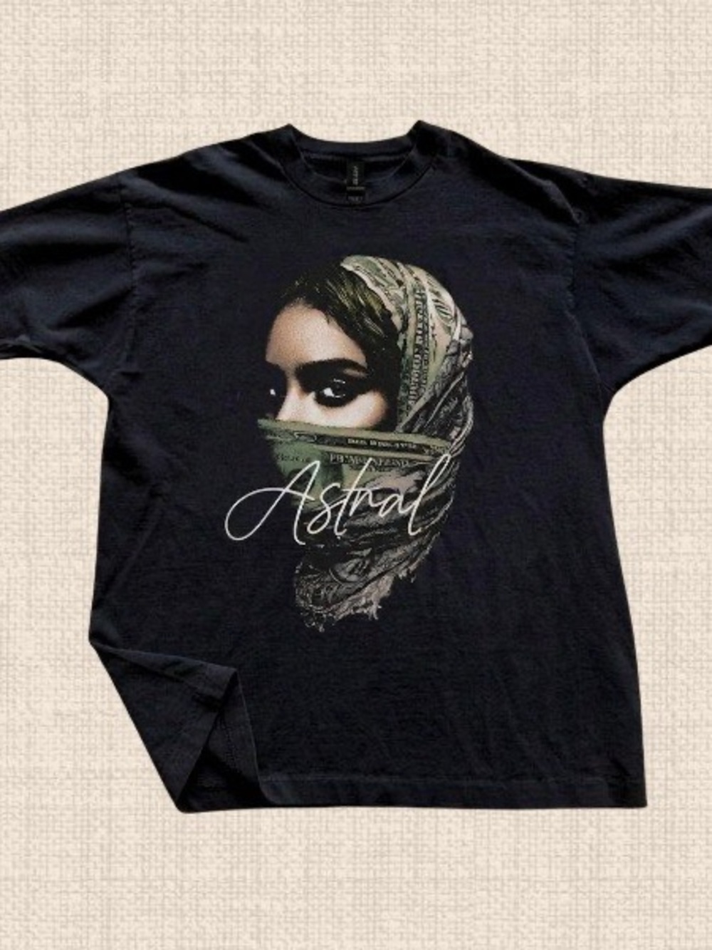 Astral Girl Gildan Black Graphic Tee